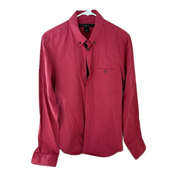 Marc By Marc Jacobs Pink Button-Up Shirt - Picture 1 of 5